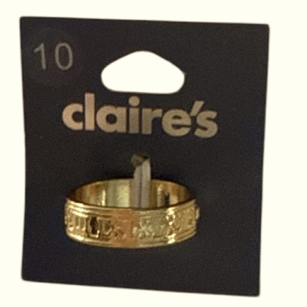Claire's ring size 10